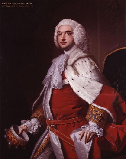 Thomas Hudson Portrait of John Perceval oil painting picture